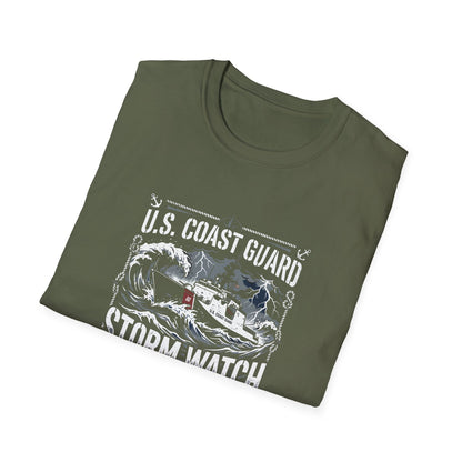 U.S. Coast Guard  Storm Watch Semper Paratus T-Shirt