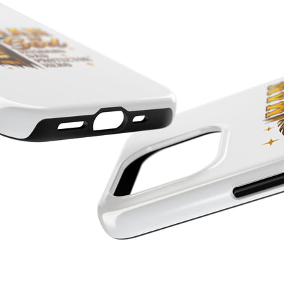 Man of God Lion Phone Case — ‘Man of God’ Christian Protector Dad Gift