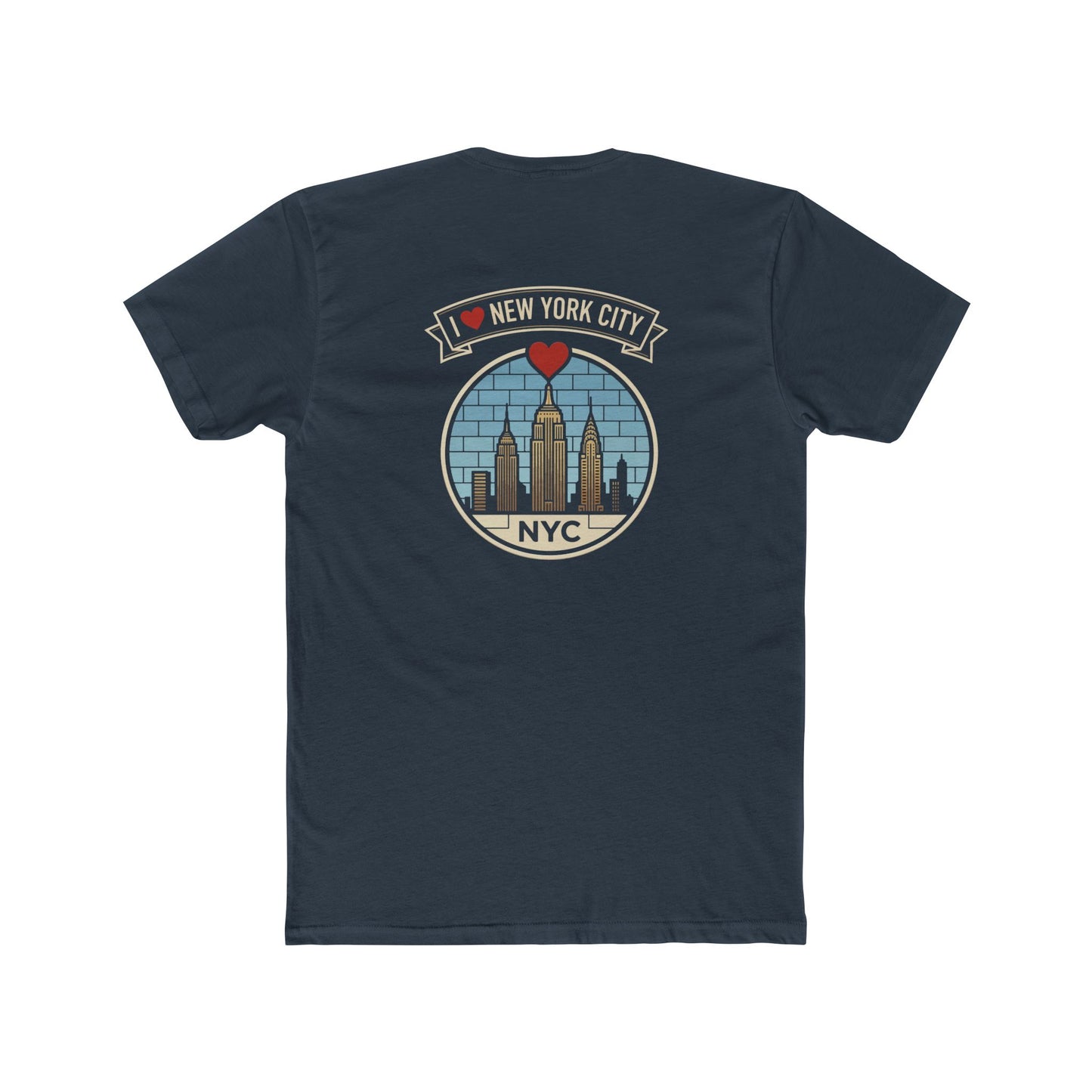 NYC Skyline T-Shirt — I  New York City Graphic Tee