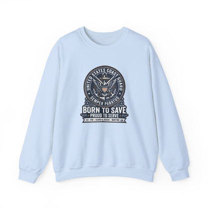 Coast Guard 'Born to Save Sweatshirt