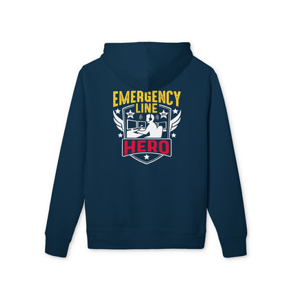 Emergency Line Hero Hoodie — EMS Dispatcher Tribute Pullover