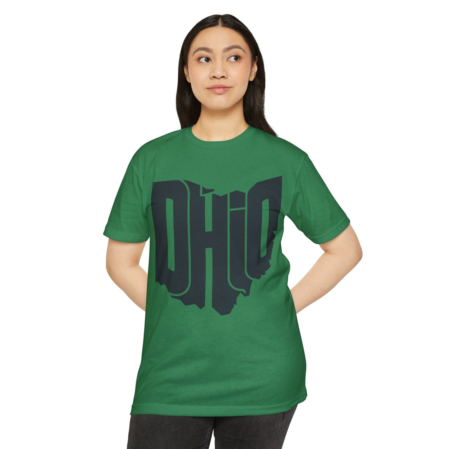 Ohio State Outline T-Shirt — Bold Retro OHIO Graphic Tee