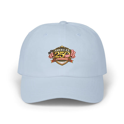 Baseball Cap — "America's 25th" Vintage Racing Patch Dad Hat