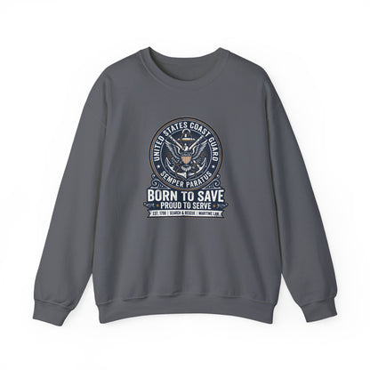 Coast Guard 'Born to Save Sweatshirt