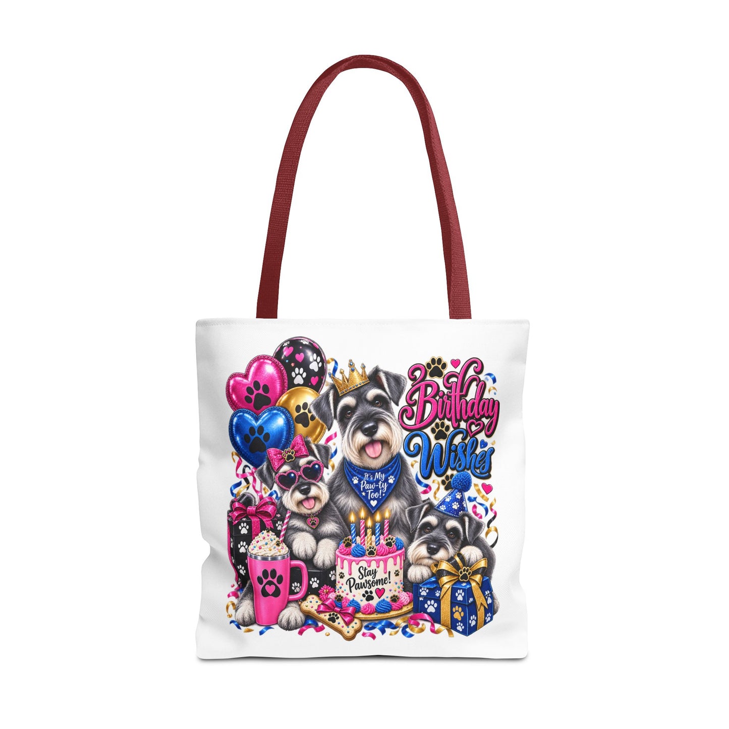 Birthday Wishes Dog Tote