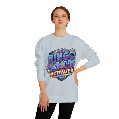 Bingo Mode Activated Sweatshirt — Fun Gamer/Player Bingo Crewneck