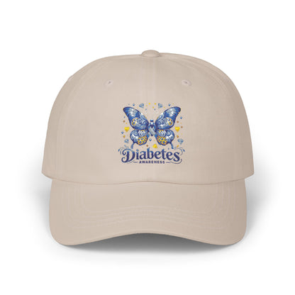 Diabetes Awareness Butterfly Dad Cap