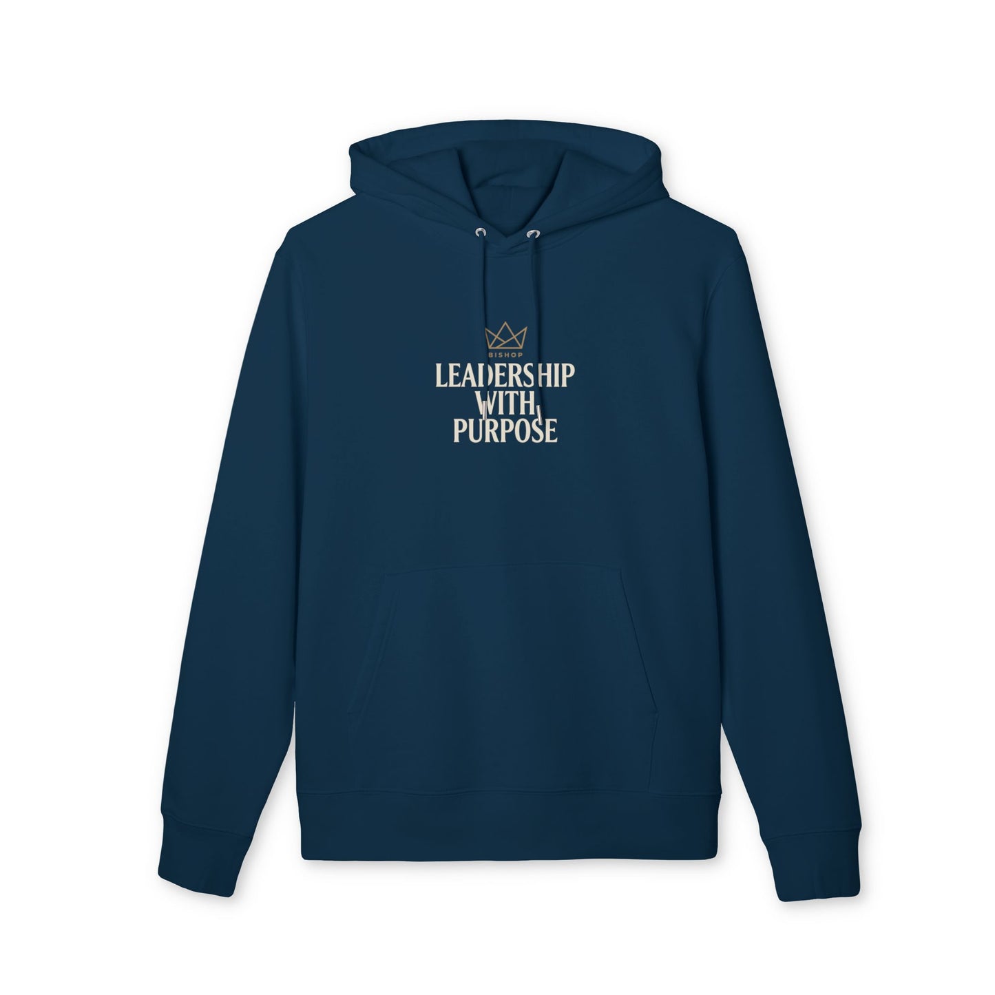 Leadership With Purpose Hoodie — Inspirational Crown Graphic Pullover