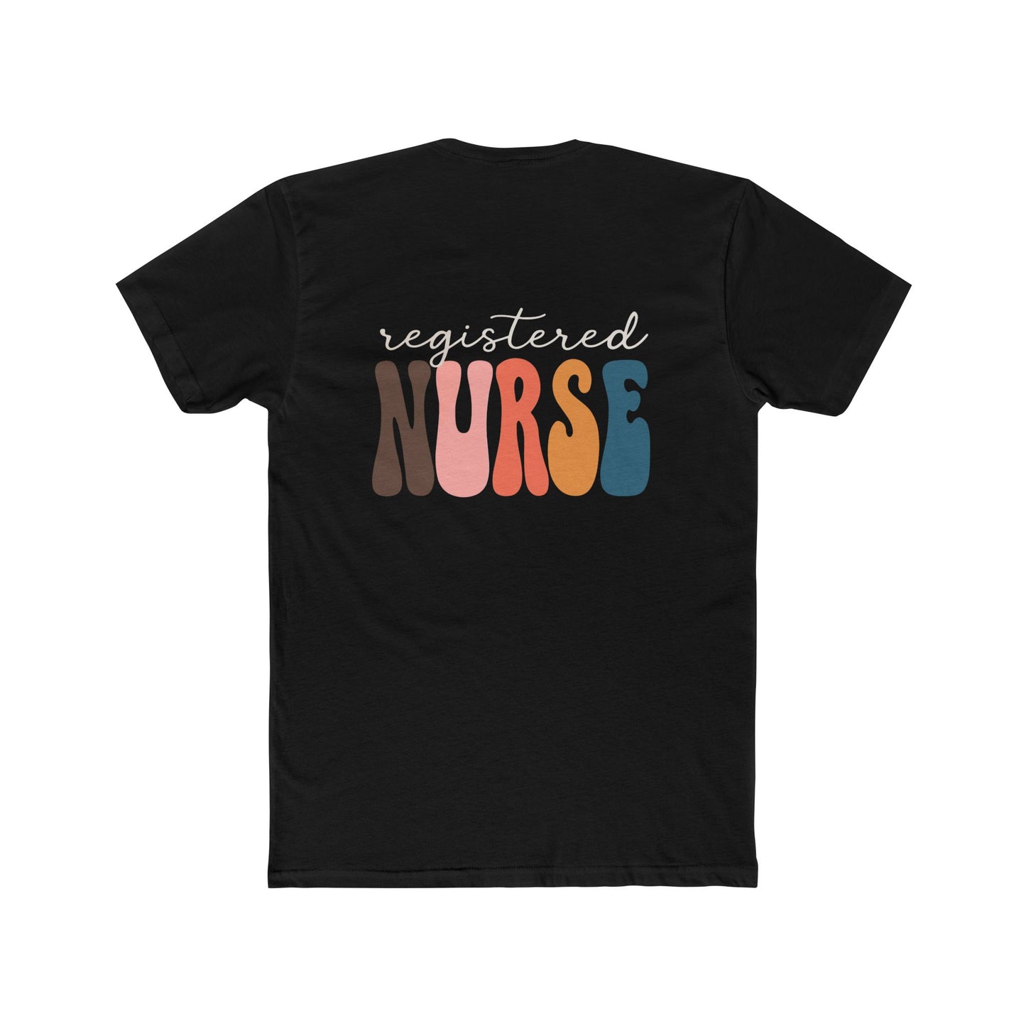 Nurse Retro Bubble Letter T-Shirt