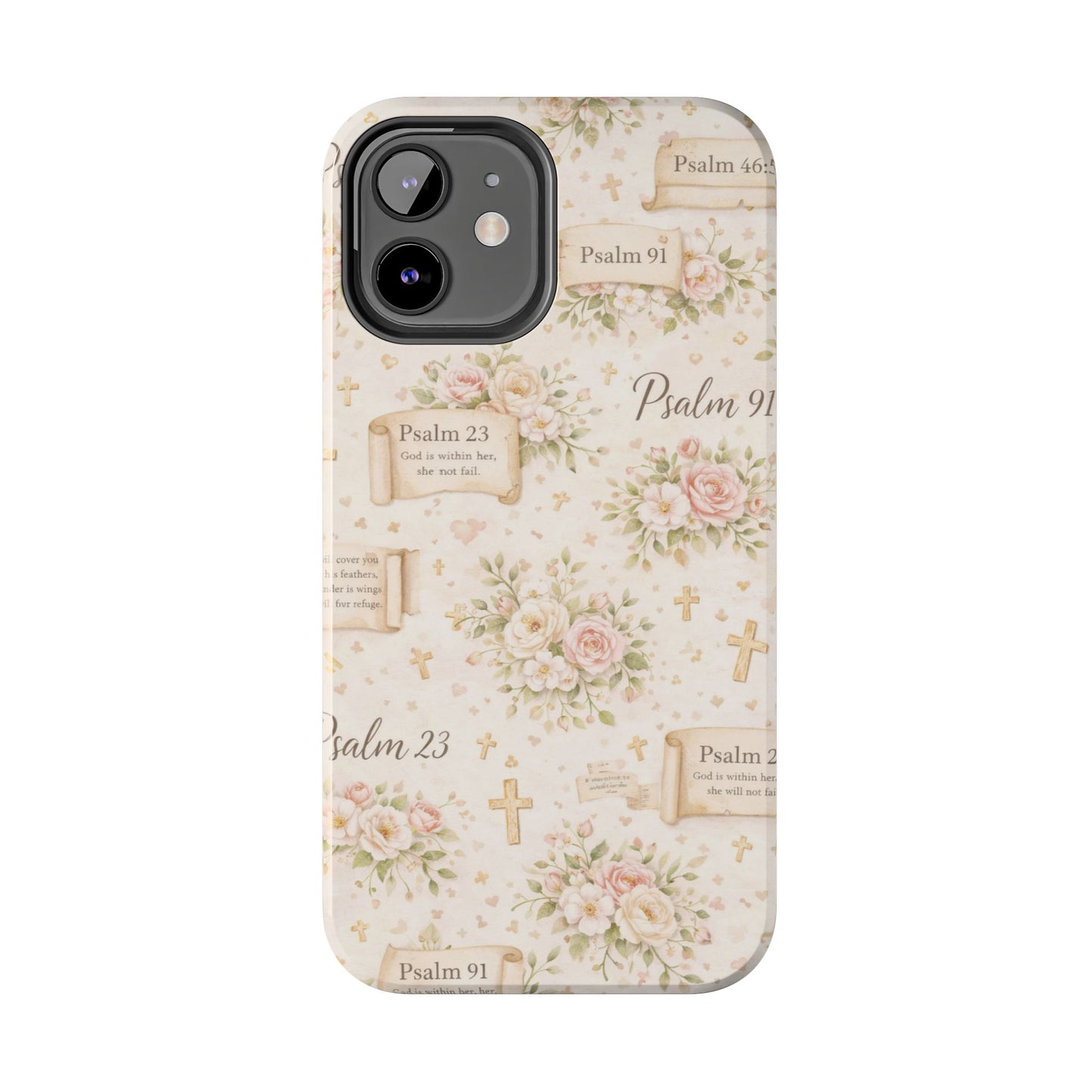 God Is Within Her Phone Case | Christian Floral iPhone Case