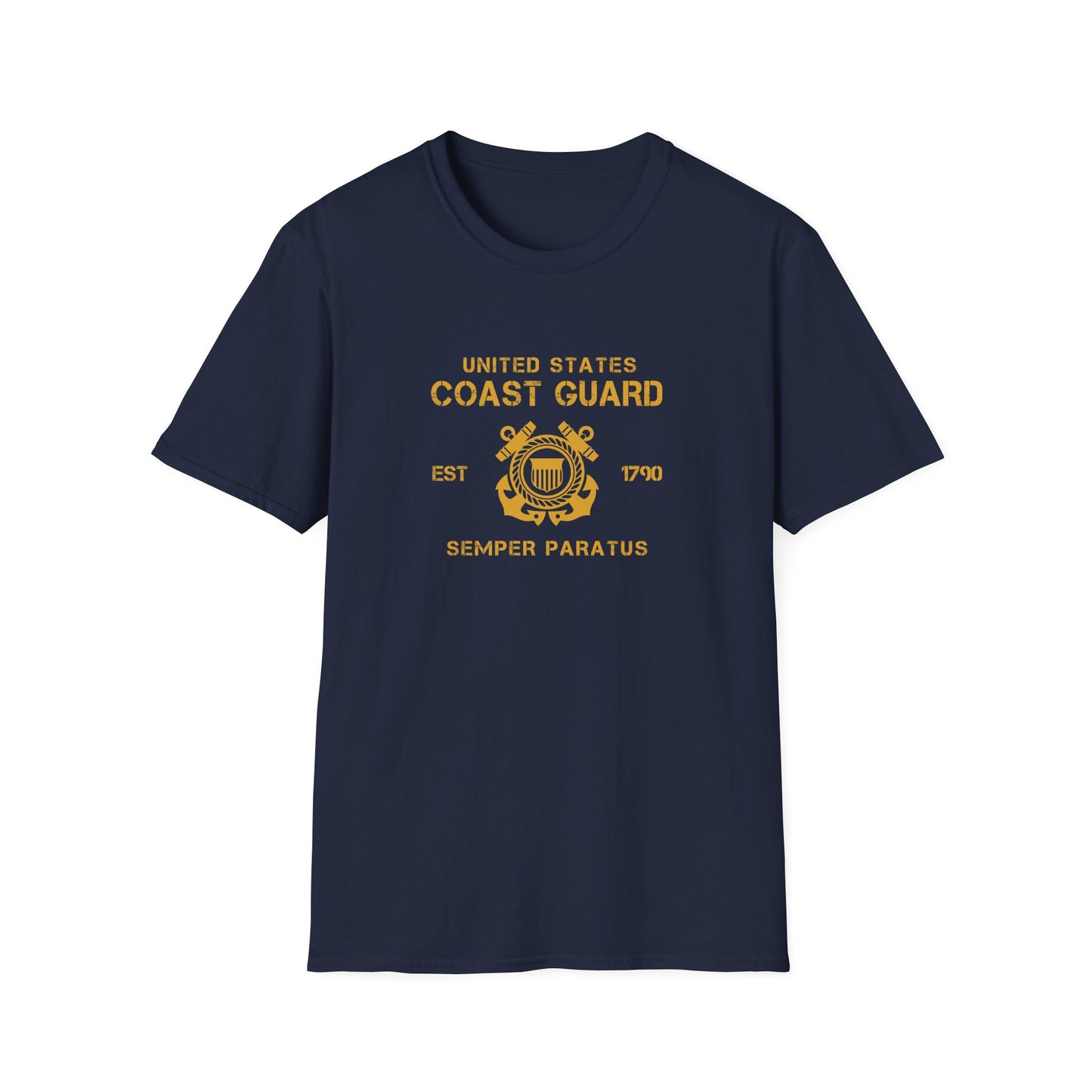 United States Coast Guard EST 1790 Semper Paratus T-Shirt