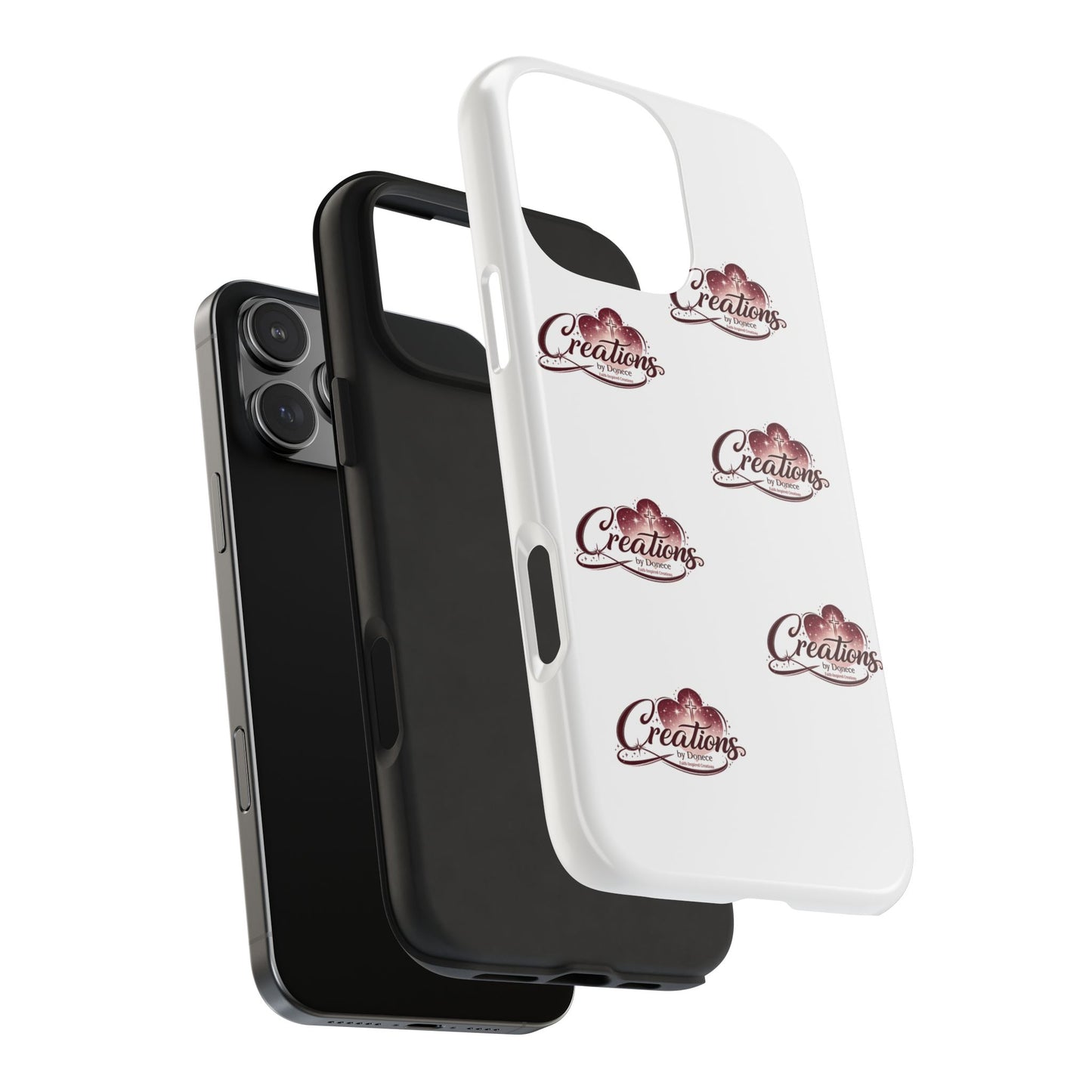 Logo Pattern Tough Phone Case — Creations Repeat Design