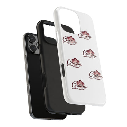 Logo Pattern Tough Phone Case — Creations Repeat Design