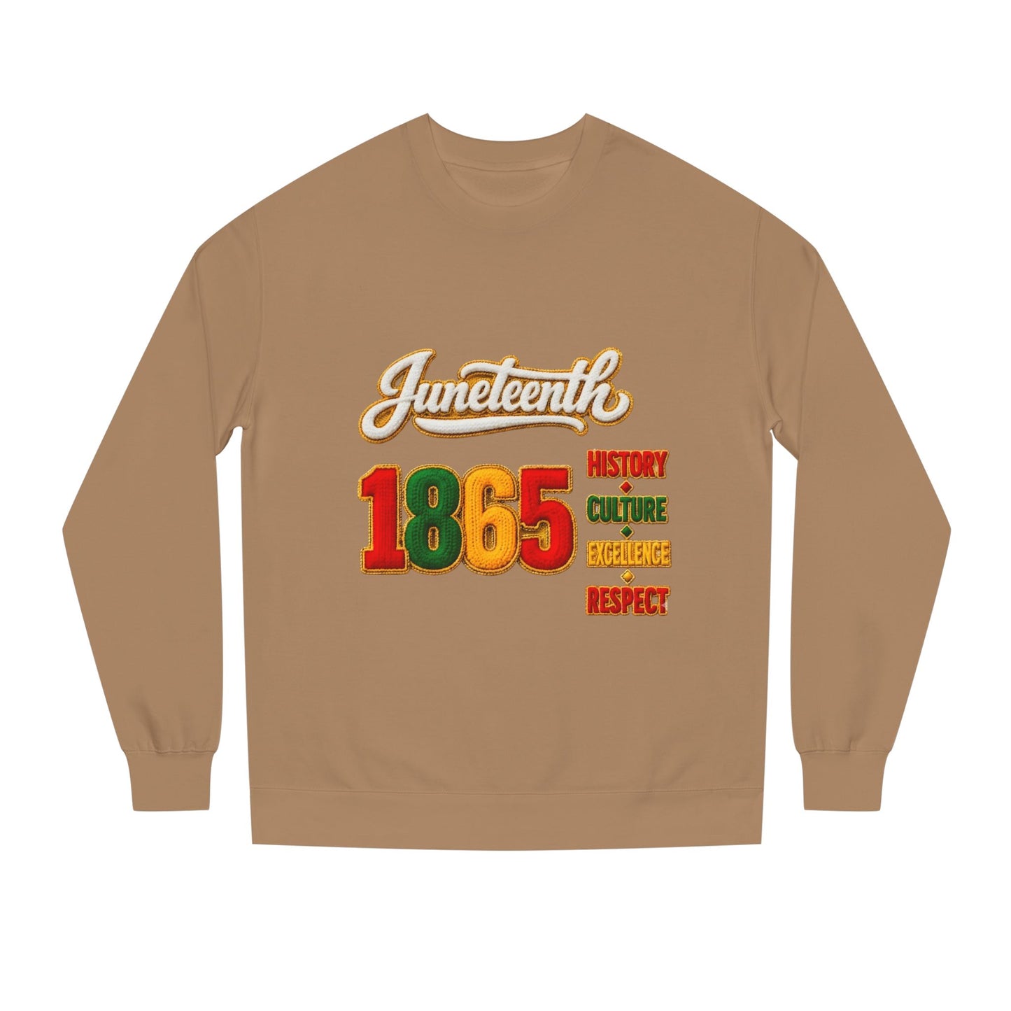 Juneteenth 1865 Sweatshirt — History • Culture • Resilience • Respect