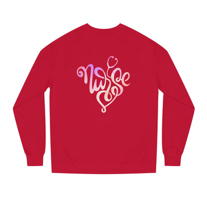 Nurse Heart Stethoscope Sweatshirt