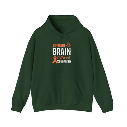 Different Brain Different Strength Hoodie