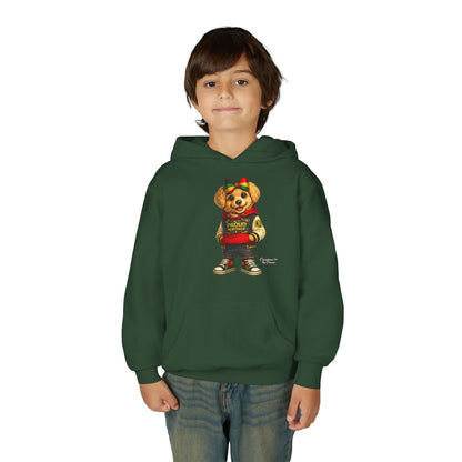 Youth Hoodie — 'Proud Heritage' Teddy Bear Streetwear Kids Pullover