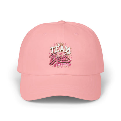Dad Cap – "Team Bride" Embroidered Bachelorette Party Hat