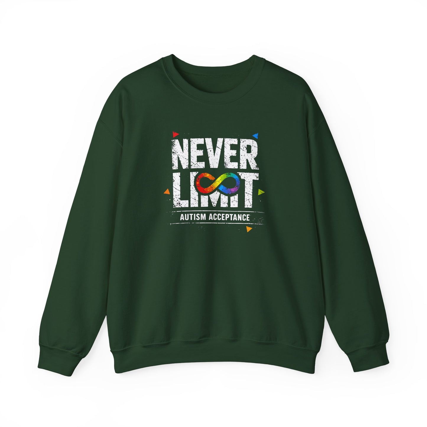 Never Limit Autism Acceptance Sweatshirt