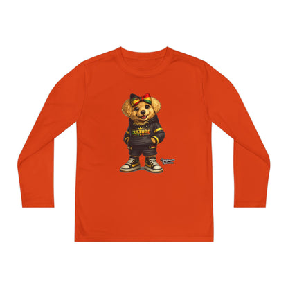 Kids Teddy Bear Graphic Long Sleeve Tee — 'Future' Hoodie Design