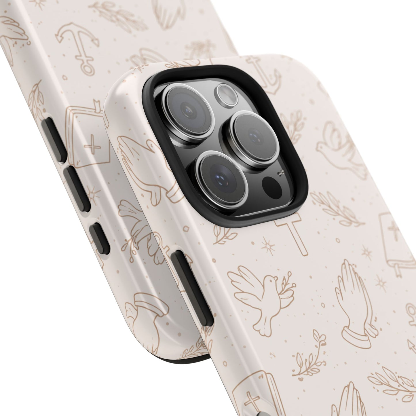 Symbols of Grace Phone Case | Christian Floral iPhone Case