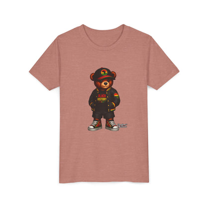 Kids 'Black History' Streetwear Bear Tee