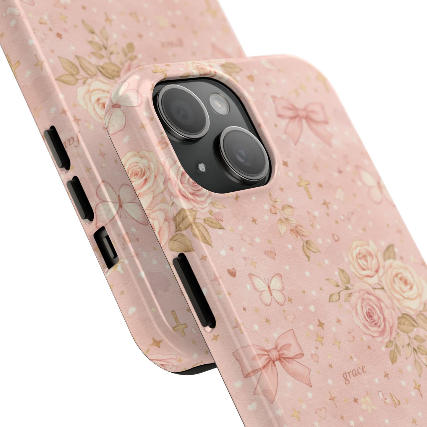 Grace Faith Phone Case | Christian floral iPhone Case