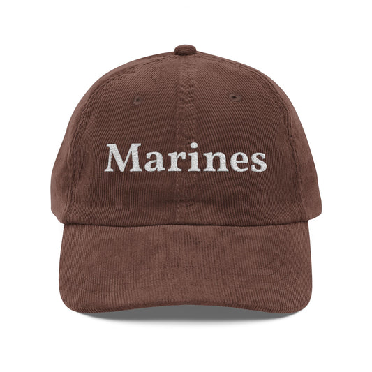 Vintage Corduroy Cap (Embroidery)