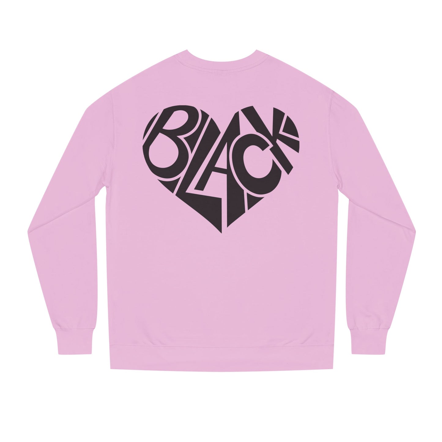 Black Heart Crewneck Sweatshirt