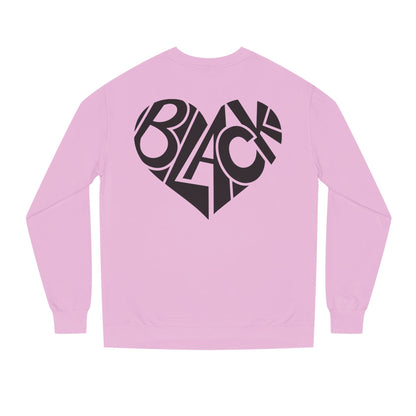 Black Heart Crewneck Sweatshirt