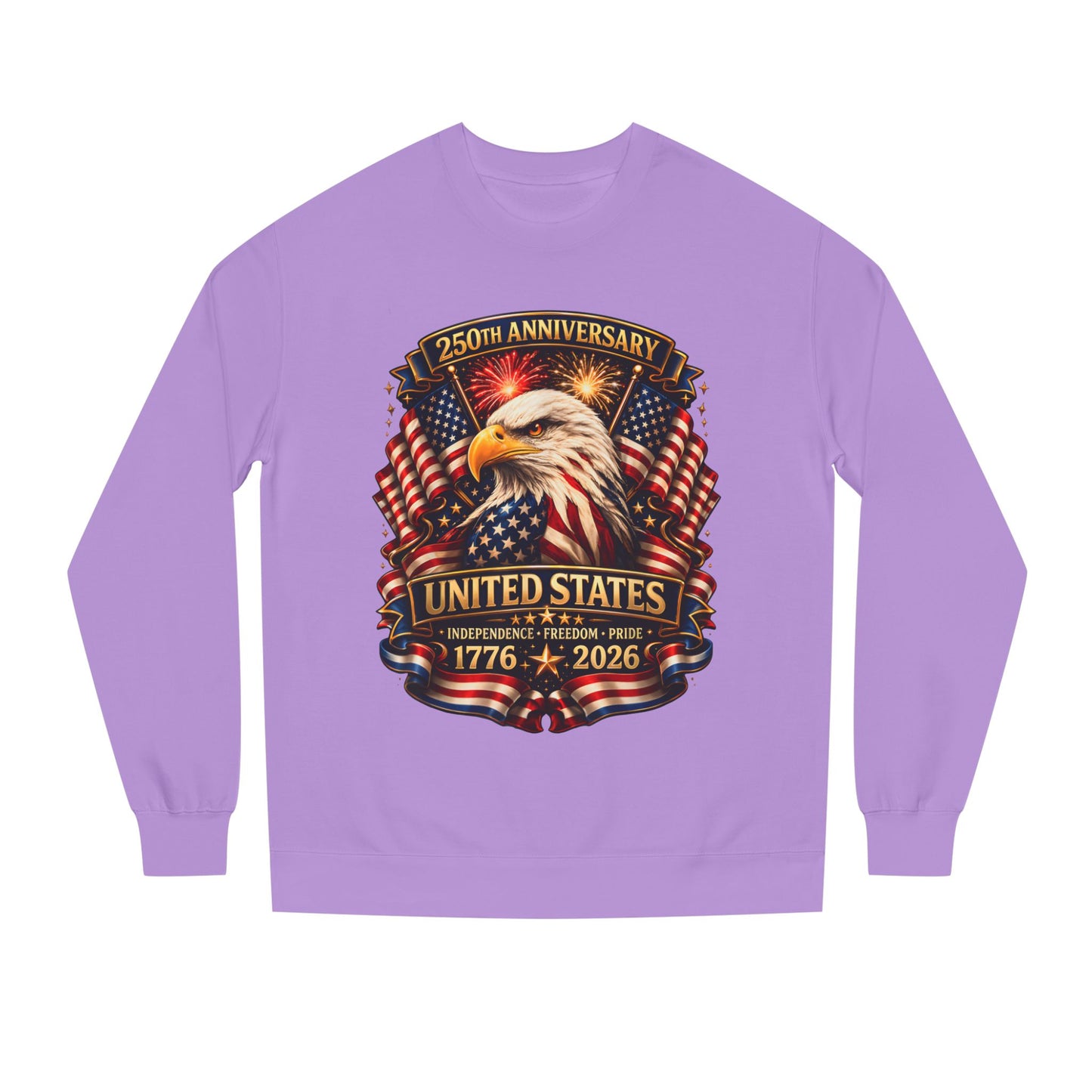 250th Anniversary United States Eagle Sweatshirt – 1776–2026 Patriotic Crewneck