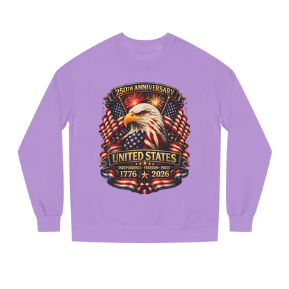 250th Anniversary United States Eagle Sweatshirt – 1776–2026 Patriotic Crewneck