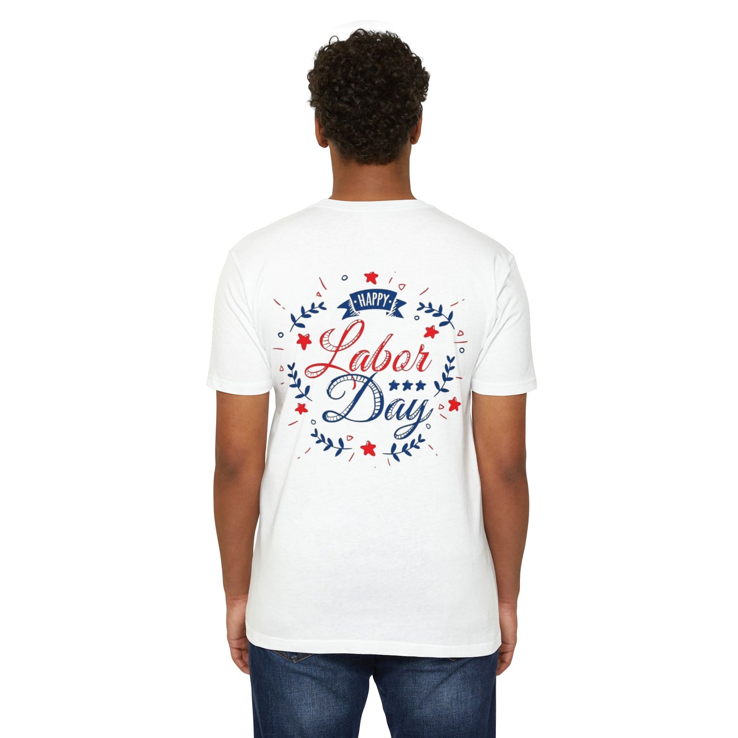 Labor Day T-Shirt – "Happy Labor Day" Patriotic Holiday Tee