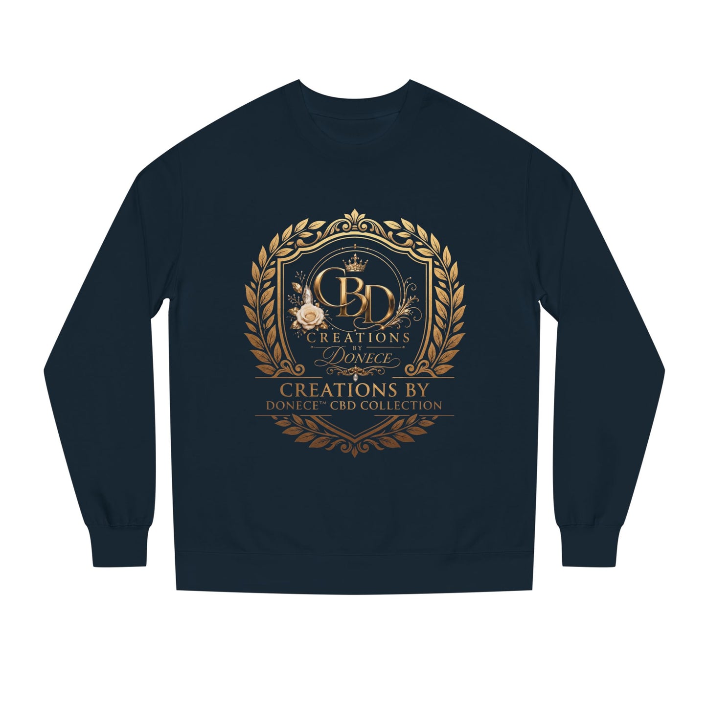 Creations By Donique Gold Crest Sweatshirt