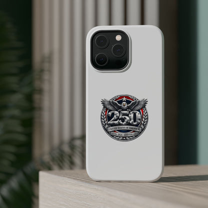 iPhone Magnetic Impact Case — 250th Anniversary Eagle Badge Design