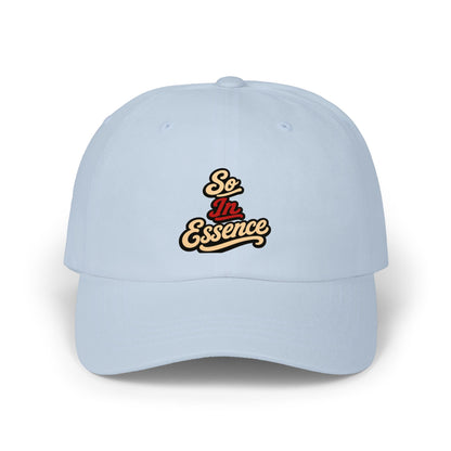 Dad Cap — "So In Essence" Retro Script Embroidered Baseball Hat