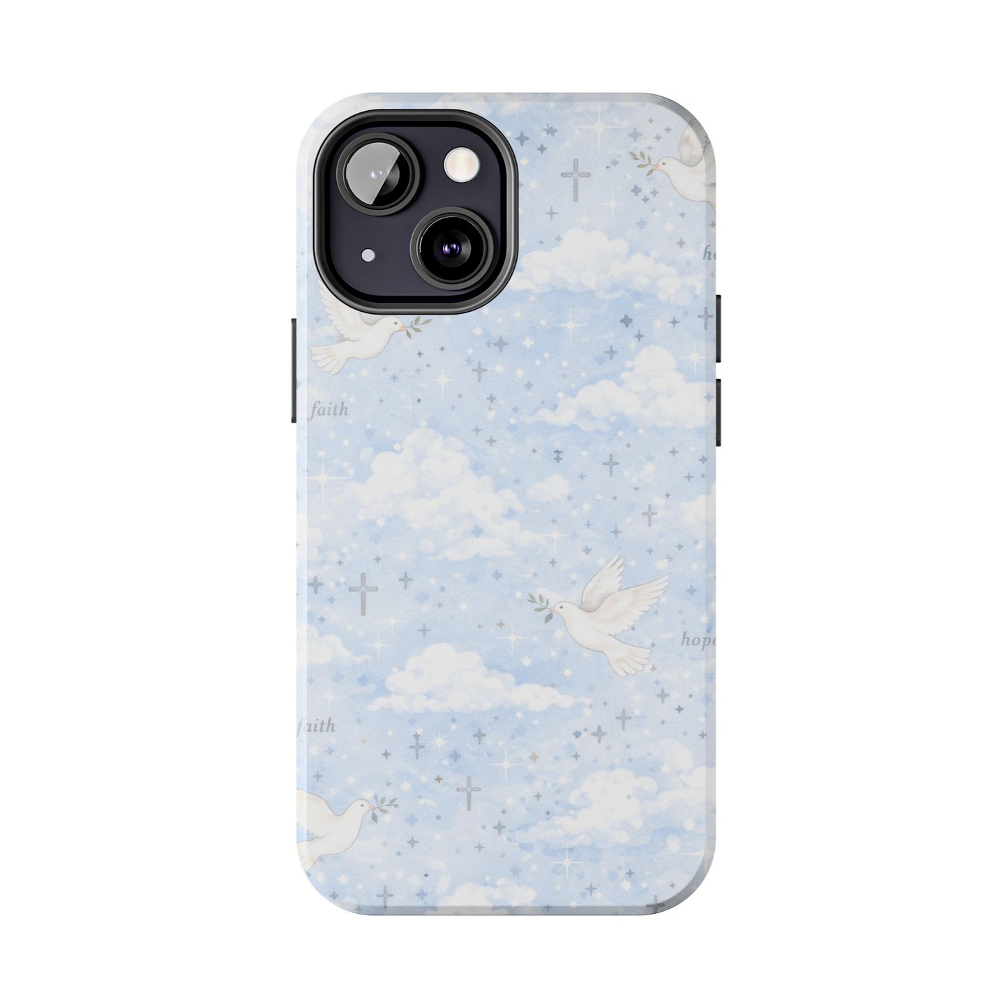Hope Faith Phone Case | Christian floral iPhone Case