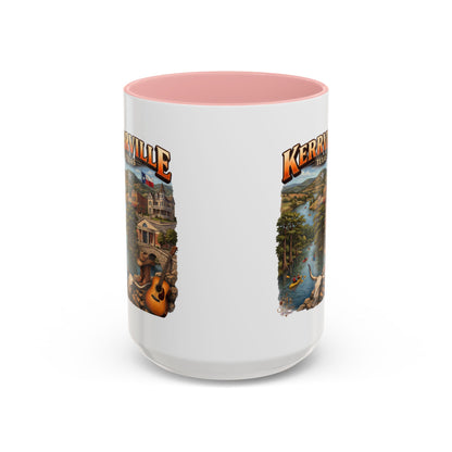 Kerrville Texas Souvenir Coffee Mug — Scenic Riverfront Design (11/15oz)