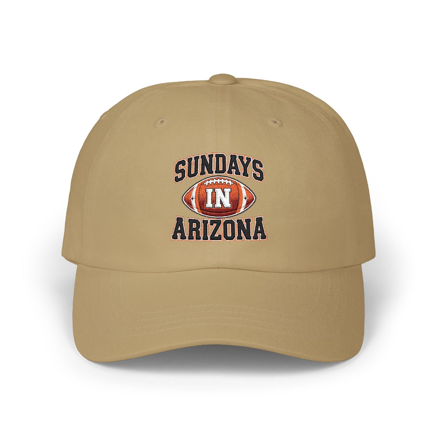 Sundays in Arizona Dad Cap – Vintage Football Embroidered Baseball Hat