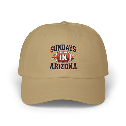 Sundays in Arizona Dad Cap – Vintage Football Embroidered Baseball Hat