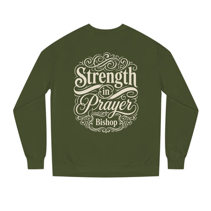 Strength in Prayer Sweatshirt — Inspirational Christian Crewneck for Faith & Encouragement