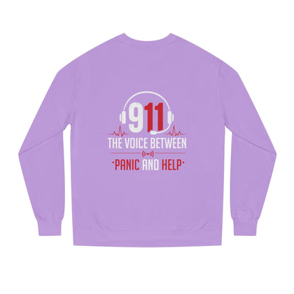 911 Dispatcher Crewneck Sweatshirt — “The Voice Between Panic and Help”