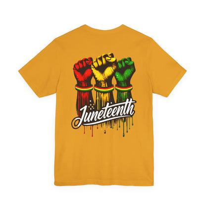 Juneteenth Fist T-Shirt — Black Liberation Pride Tee