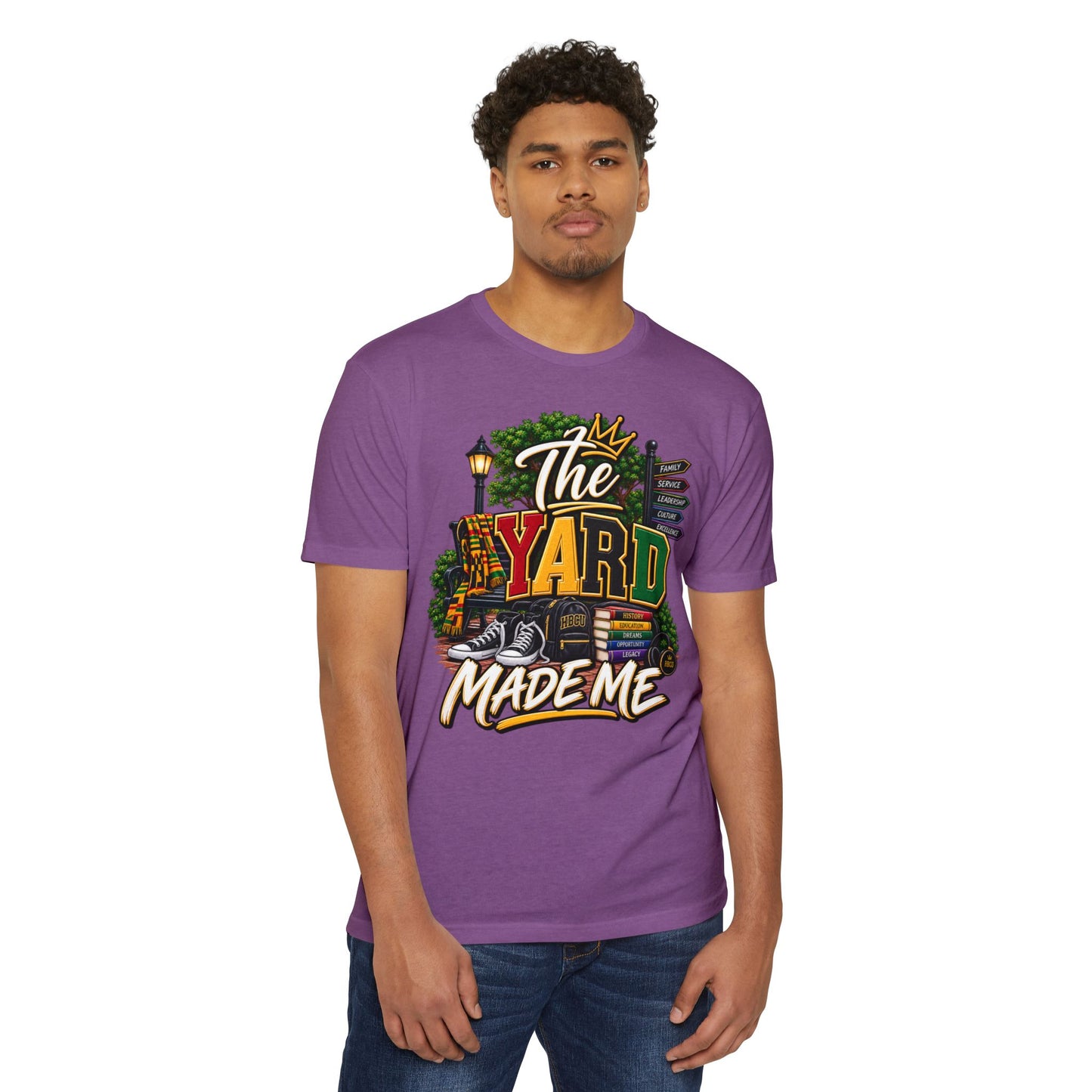 The Yard Made Me T-Shirt — Retro Urban Streetwear Tee