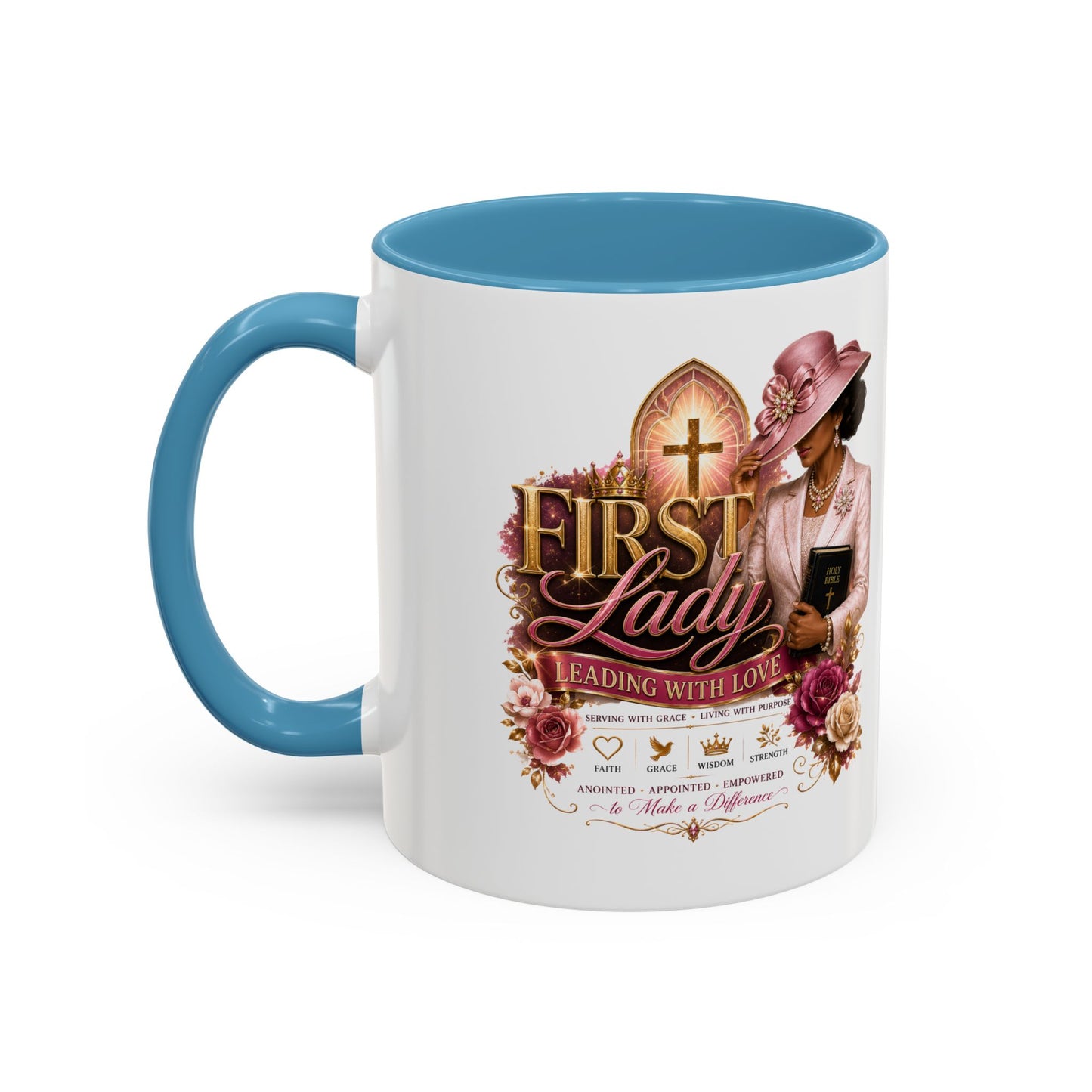 First Lady Church Coffee Mug — Inspirational Faith & Sunday Best Design
