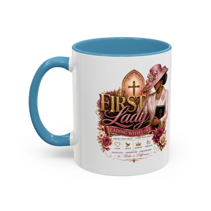 First Lady Church Coffee Mug — Inspirational Faith & Sunday Best Design