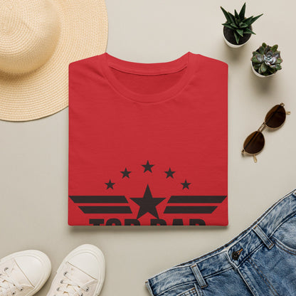 Top Dad T-Shirt — Retro Star Emblem Father's Day Tee