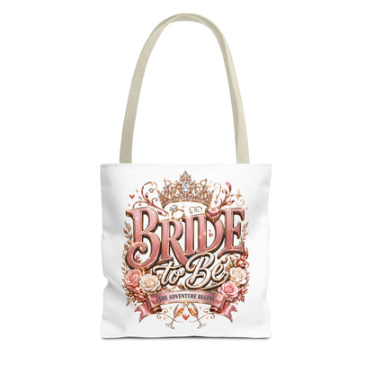 Bride-to-Be Floral Tote Bag - Bachelorette Gift & Bridal Shower Accessory