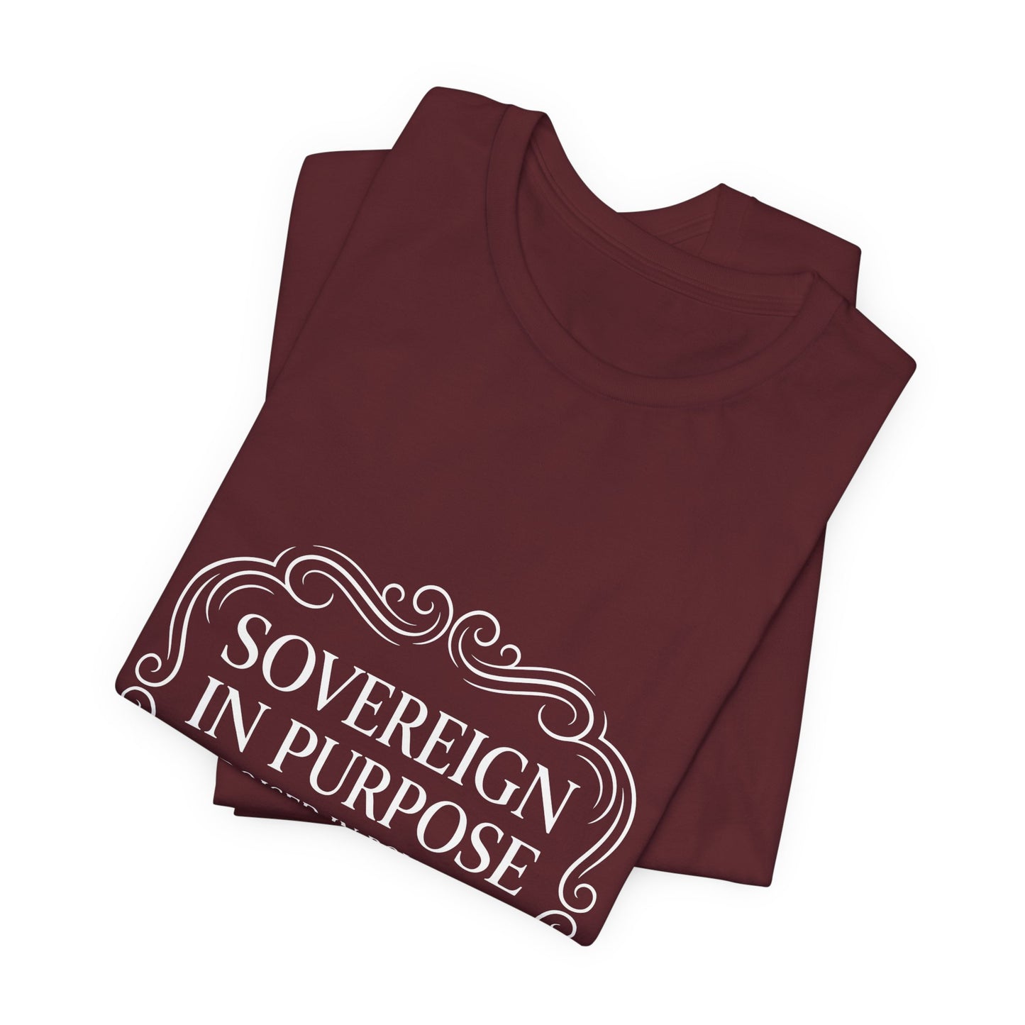 Sovereign in Purpose T‑Shirt — "Poised in Power" First Lady Tee
