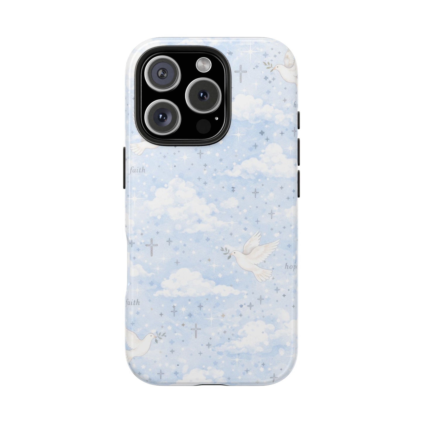 Hope Faith Phone Case | Christian floral iPhone Case